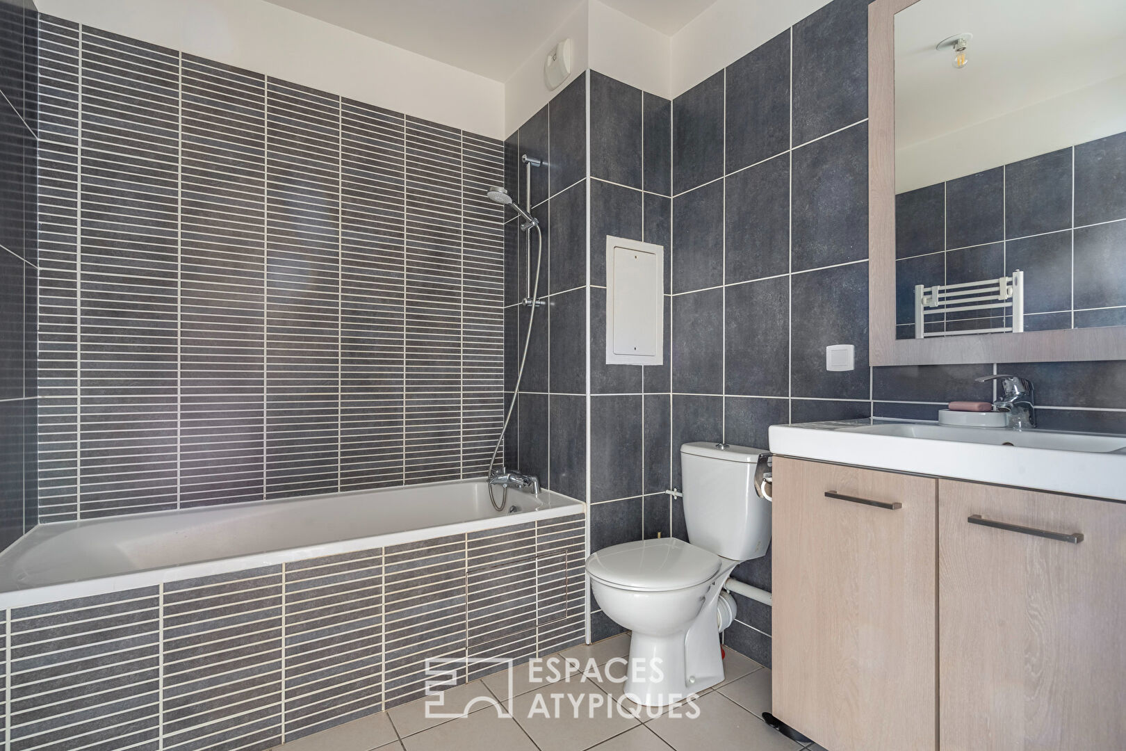 Appartement en dernier étage avec terrasses