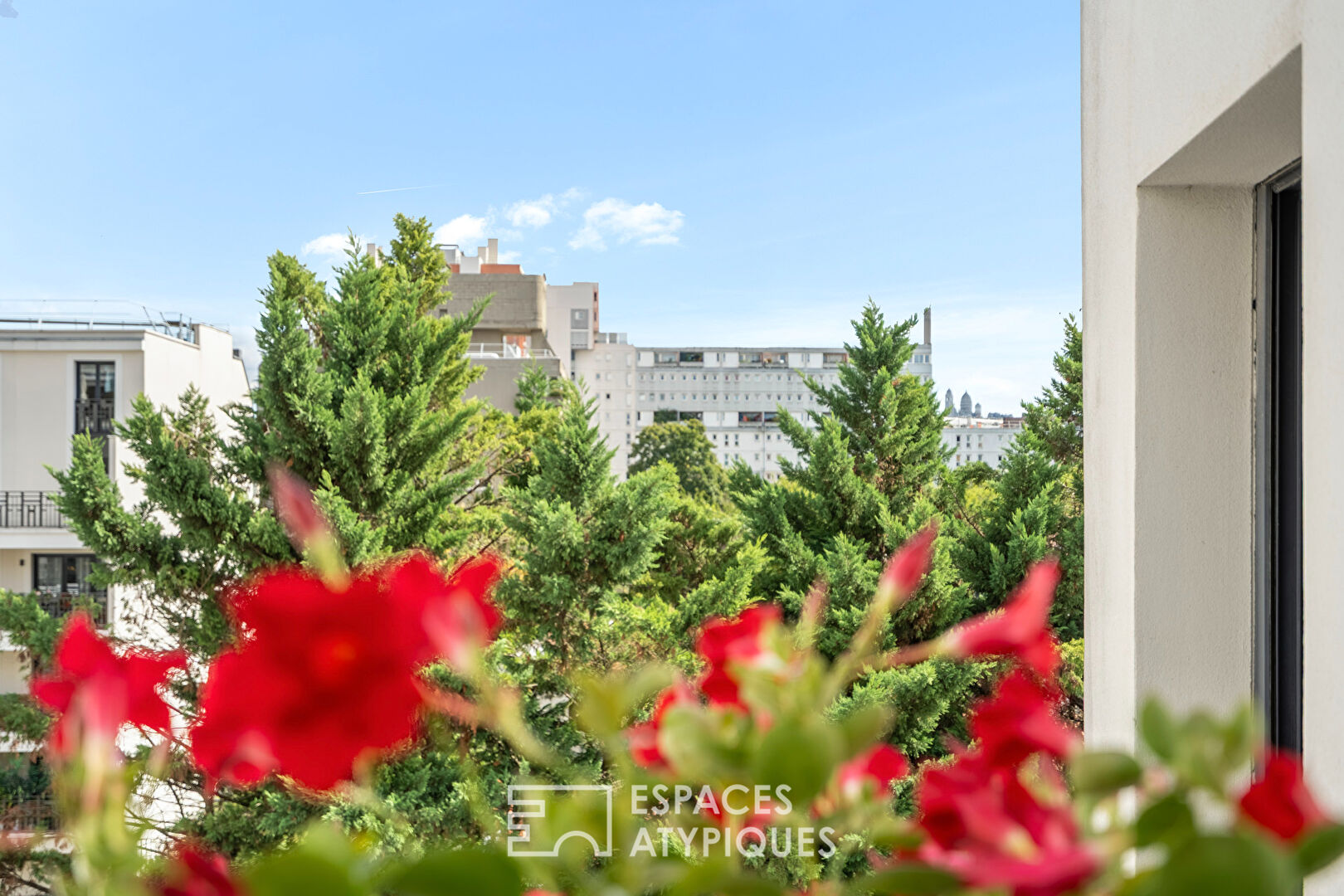 Appartement en dernier étage avec terrasses