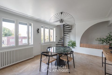 Maison de ville avec terrasse en rooftop