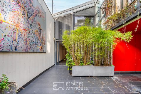 Loft en duplex au sein d’une ancienne résidence d’artistes