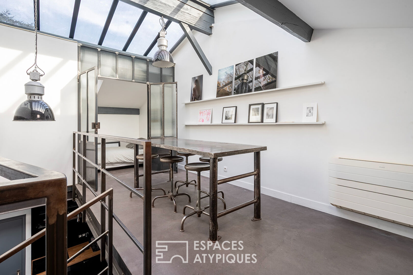 Loft en duplex au sein d’une ancienne résidence d’artistes