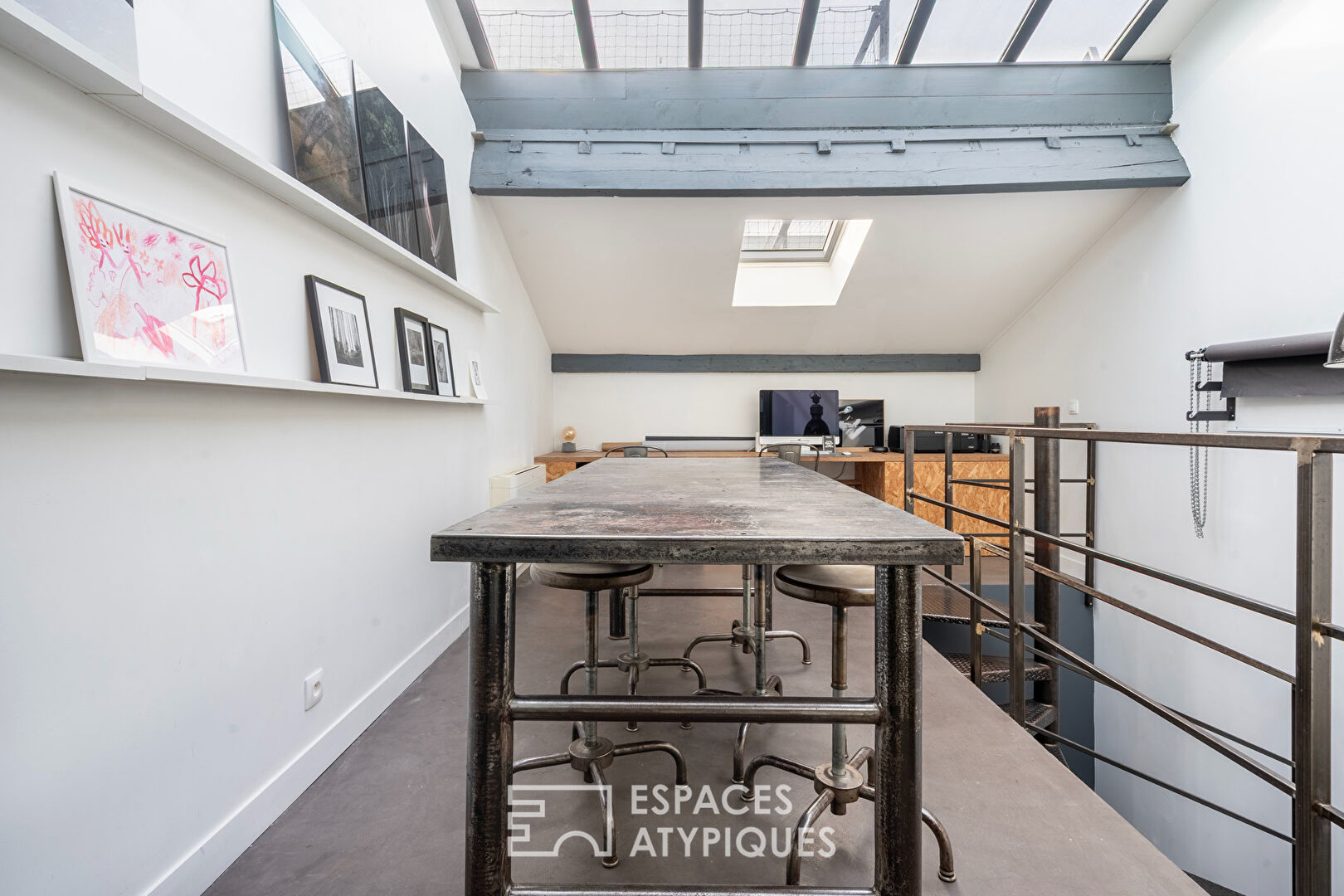 Loft en duplex au sein d’une ancienne résidence d’artistes