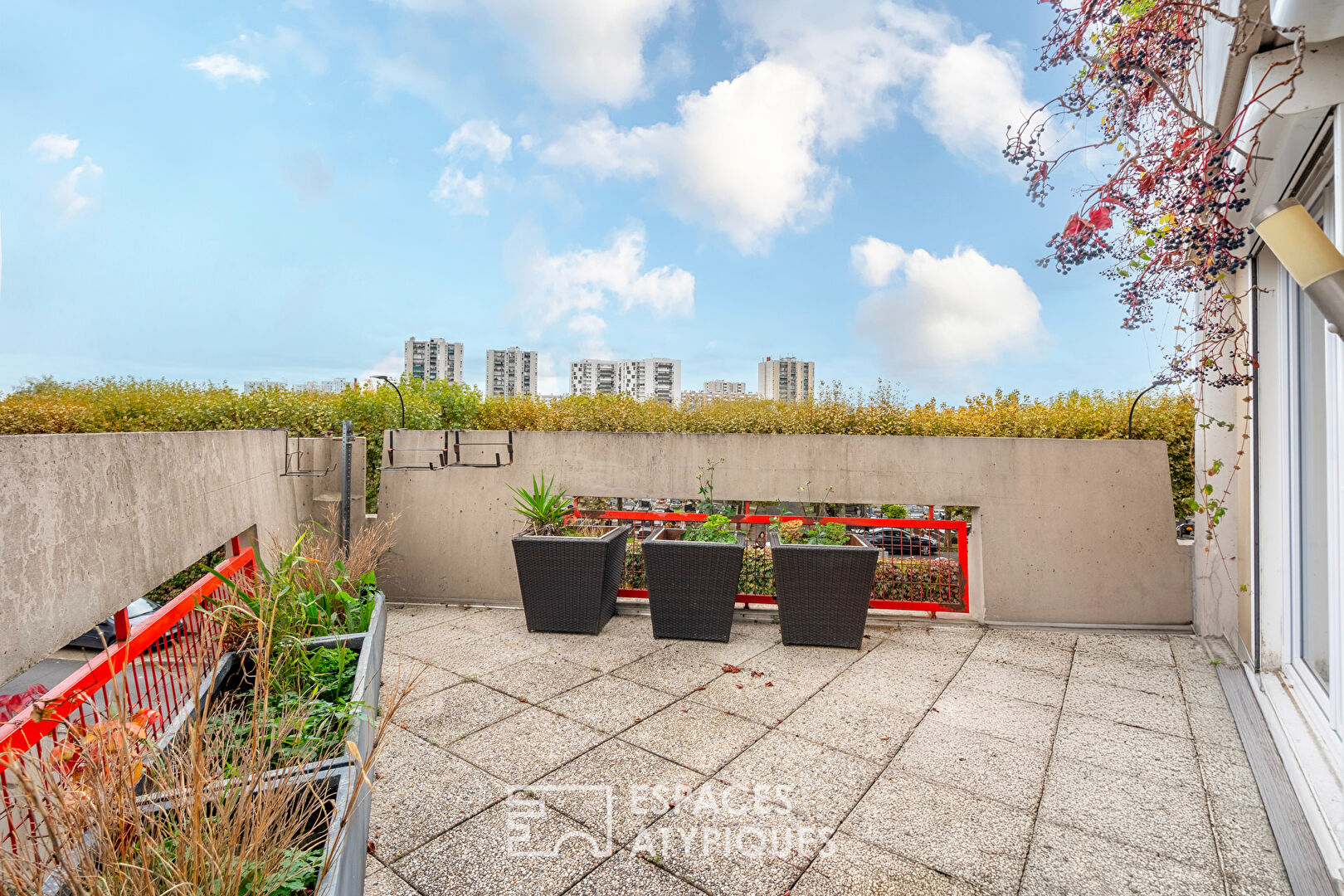 Appartement avec terrasses à La Maladrerie