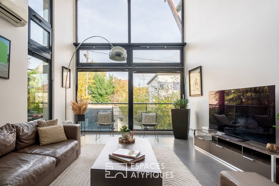 Maison d'architecte à l'esprit loft