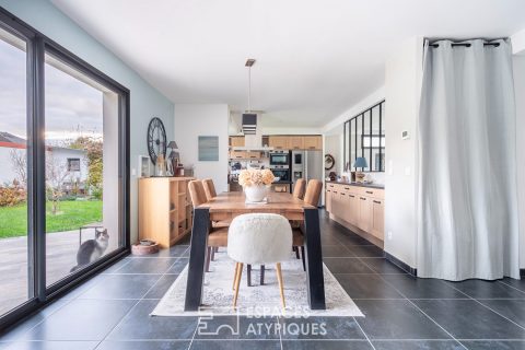 Maison familiale et contemporaine