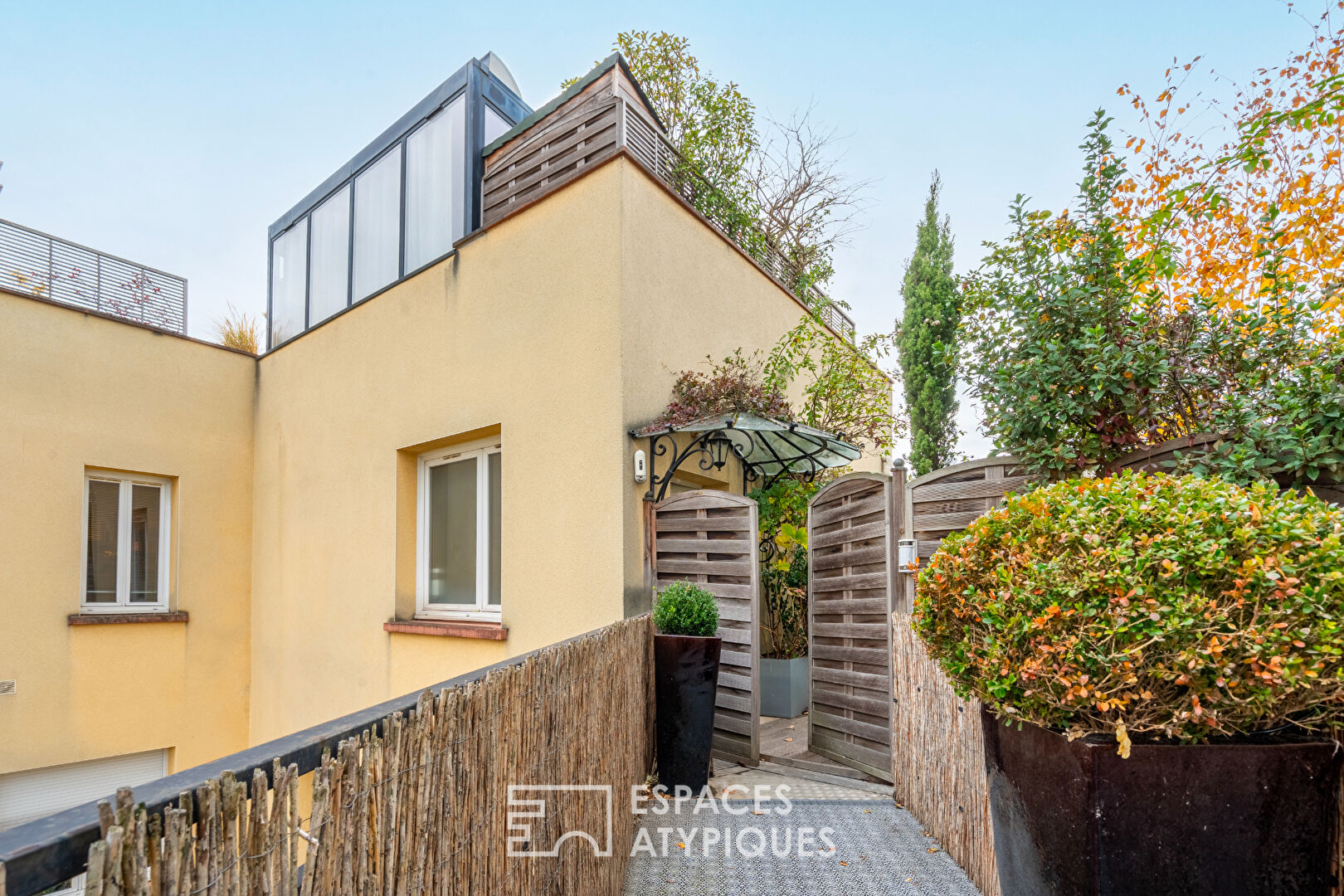 Loft en dernier étage avec terrasses et rooftop