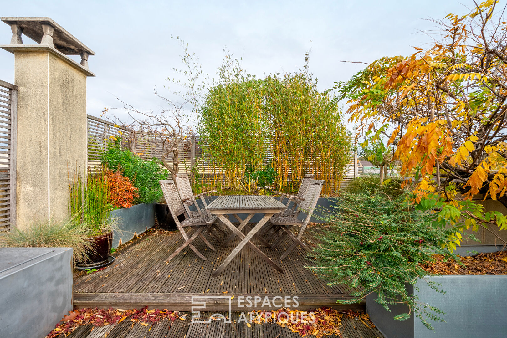 Loft en dernier étage avec terrasses et rooftop