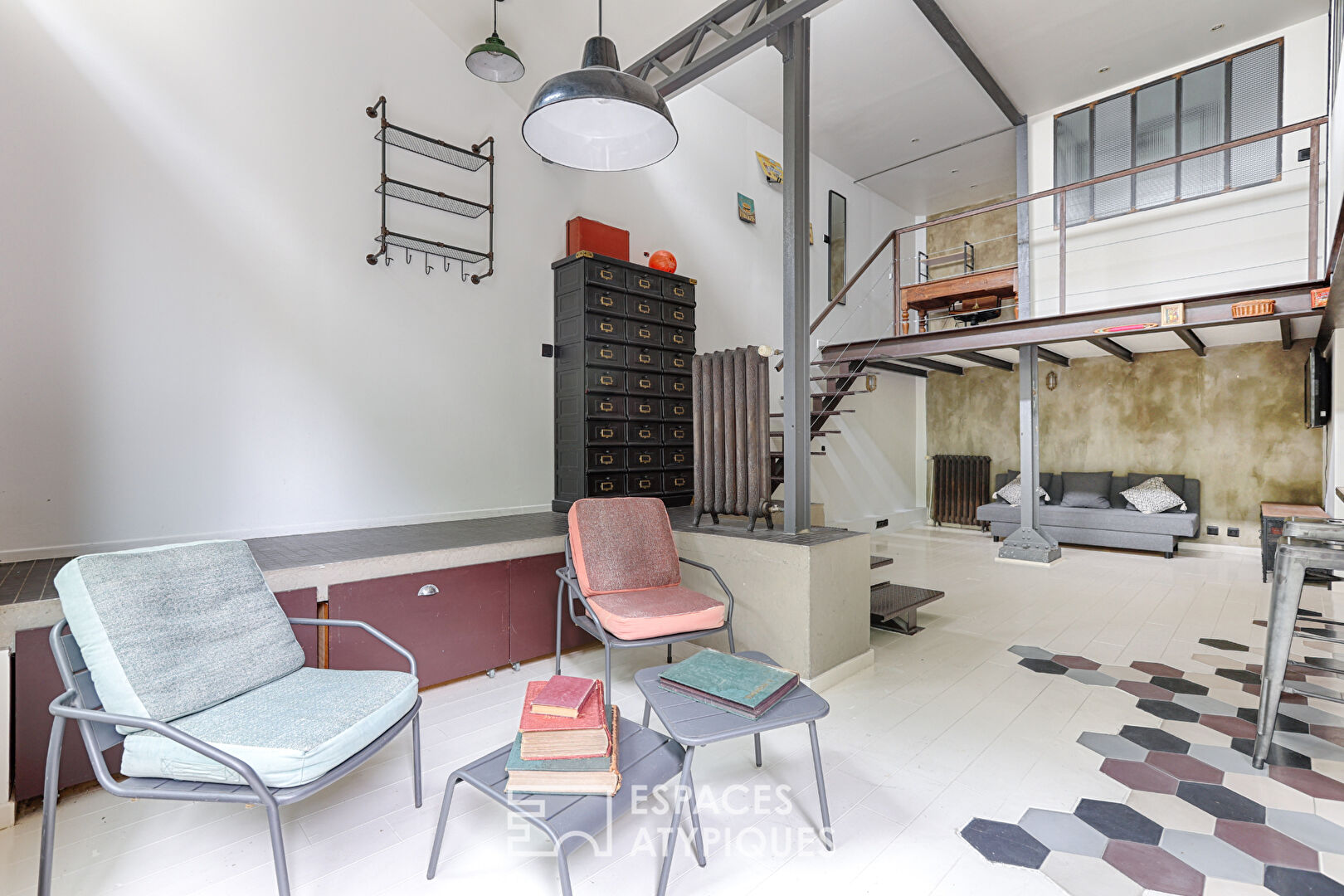 Loft en duplex avec terrasse