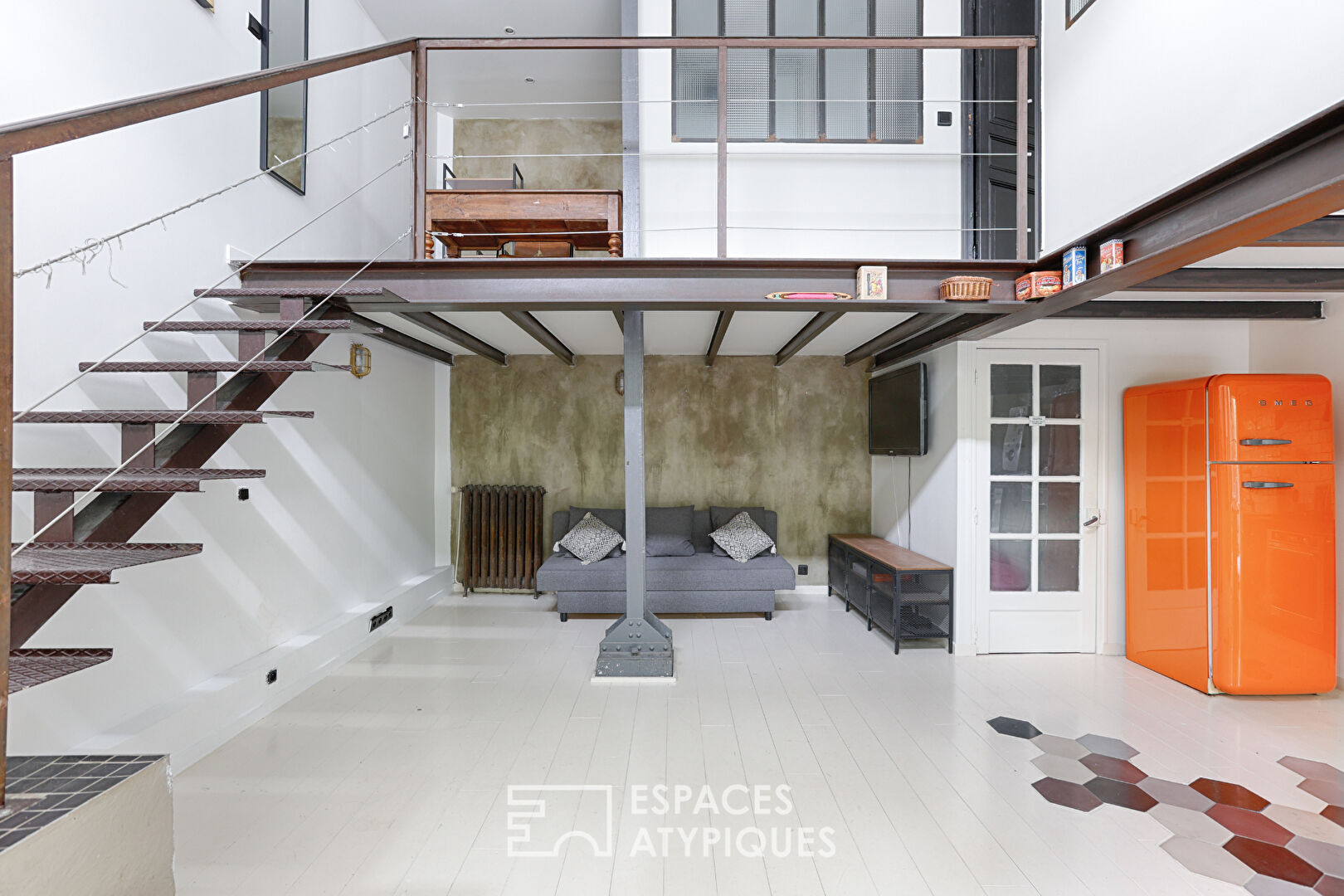 Loft en duplex avec terrasse