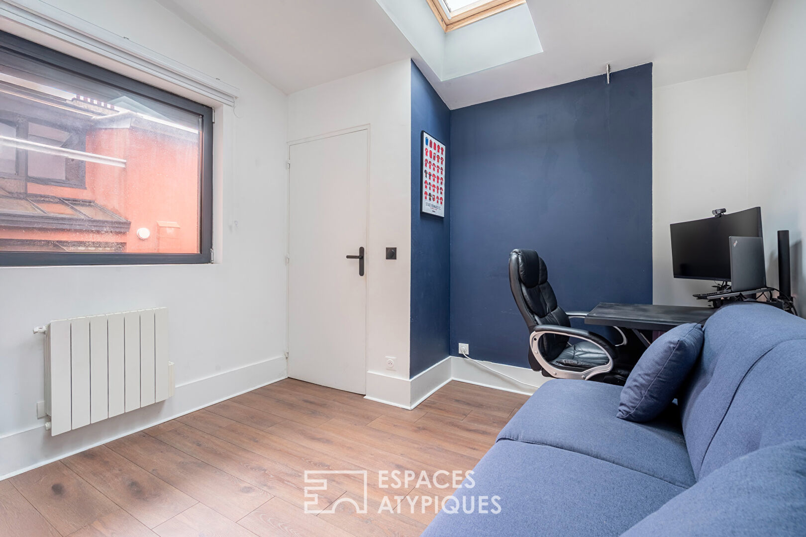 Duplex contemporain sur cour