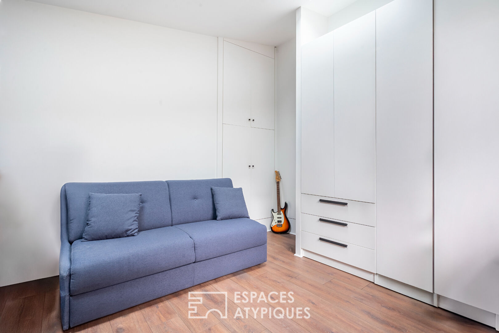 Duplex contemporain sur cour