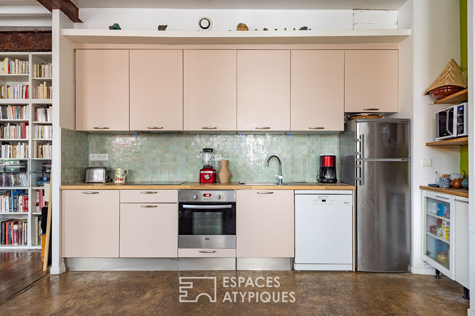 Loft avec jardin partagé