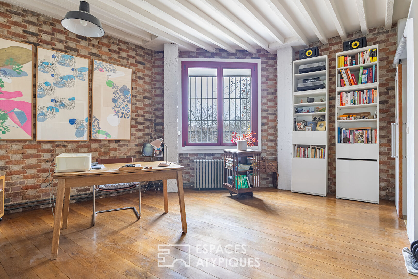 Loft avec jardin partagé