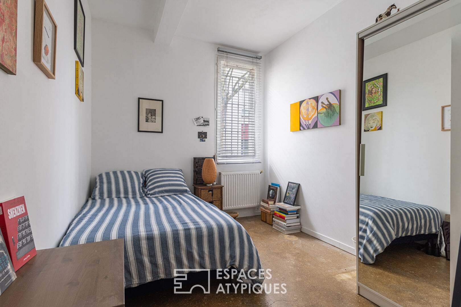 Loft avec jardin partagé