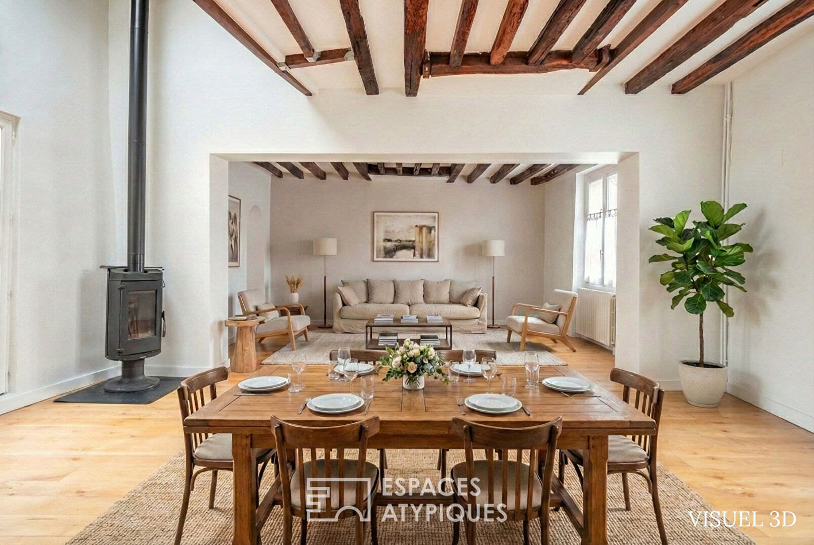 Maison historique au cœur du quartier Murs à Pêches