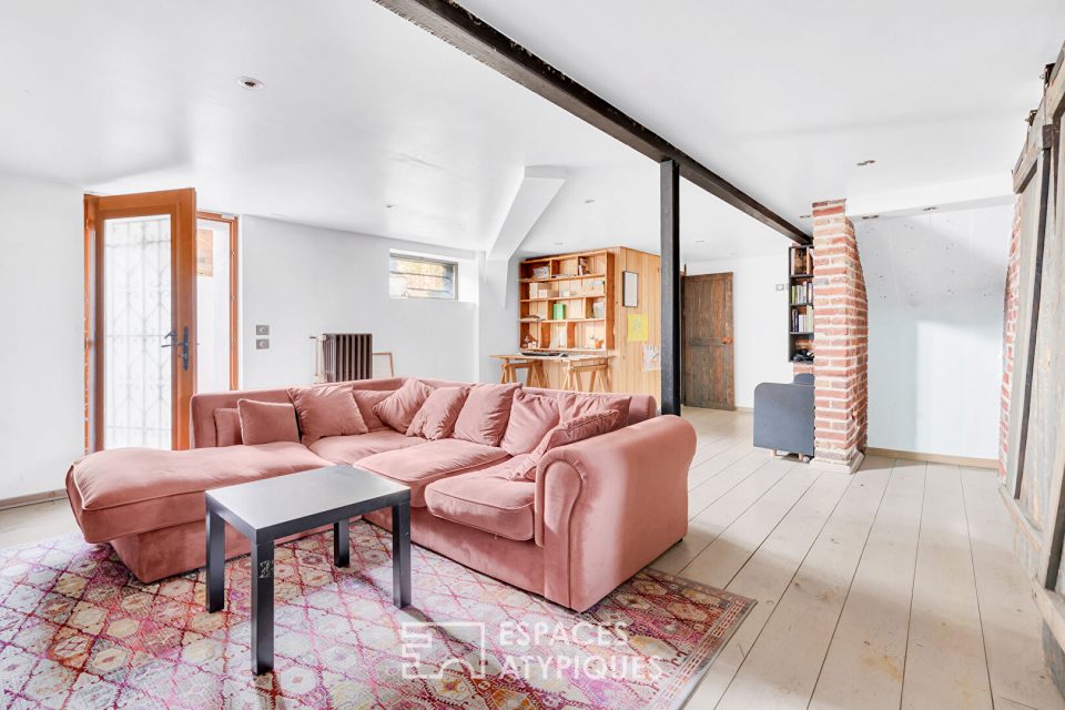 Ancienne maison maraîchère avec jardin et appentis