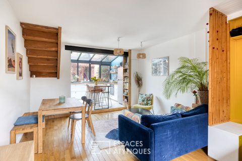 Maison de charme avec jardin et atelier