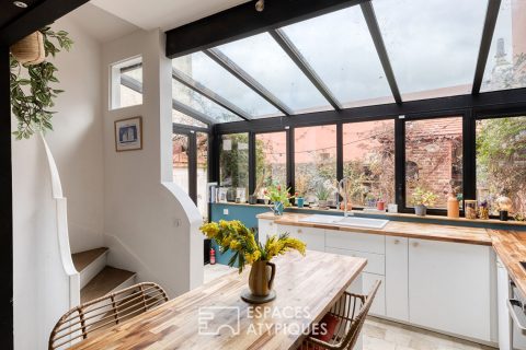 Maison de charme avec jardin et atelier