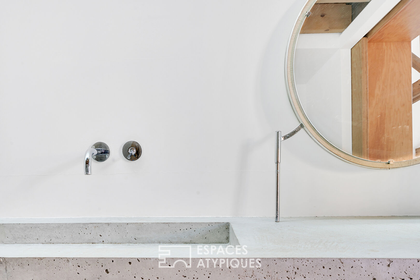 Loft in a former distillery