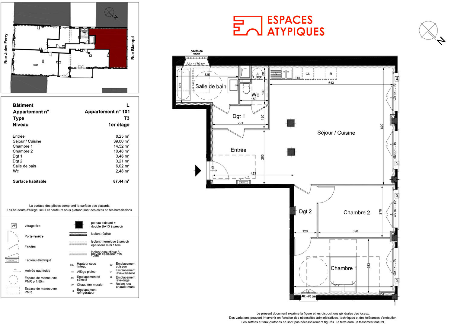 Loft industriel brut à aménager