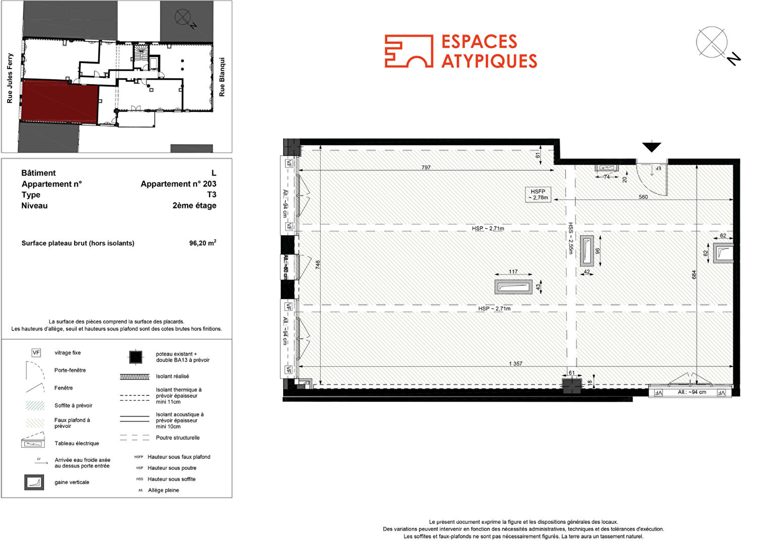 Loft industriel brut à aménager