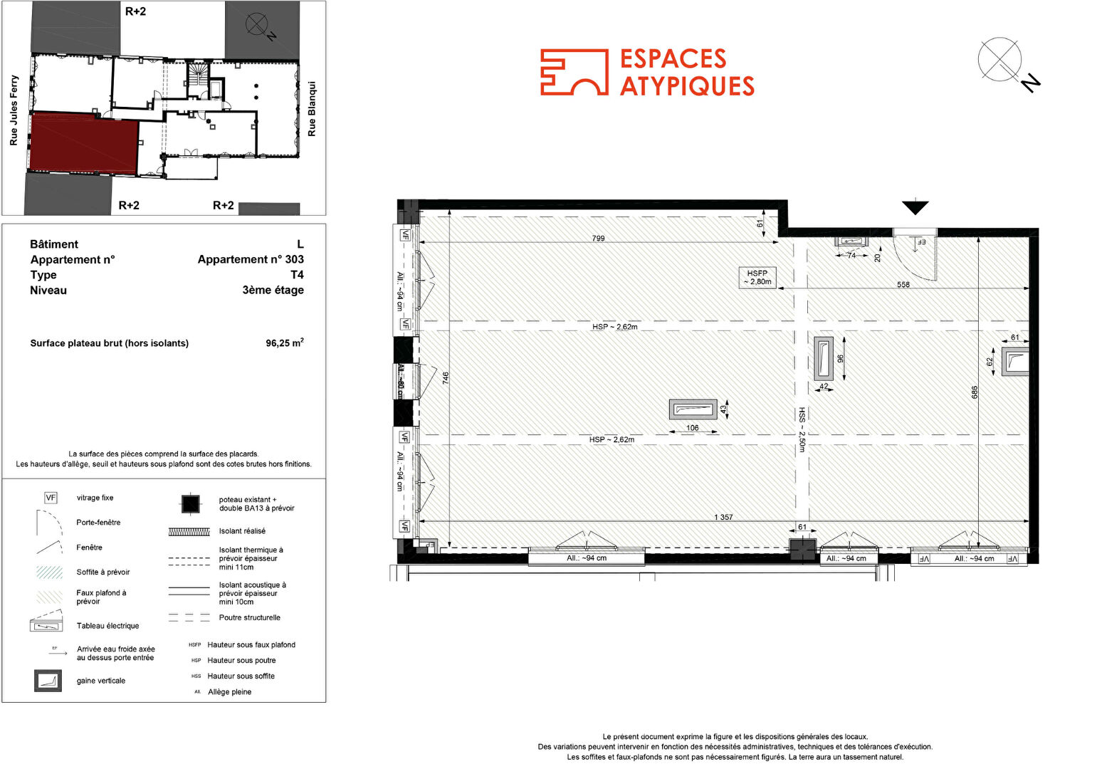 Loft industriel brut à aménager