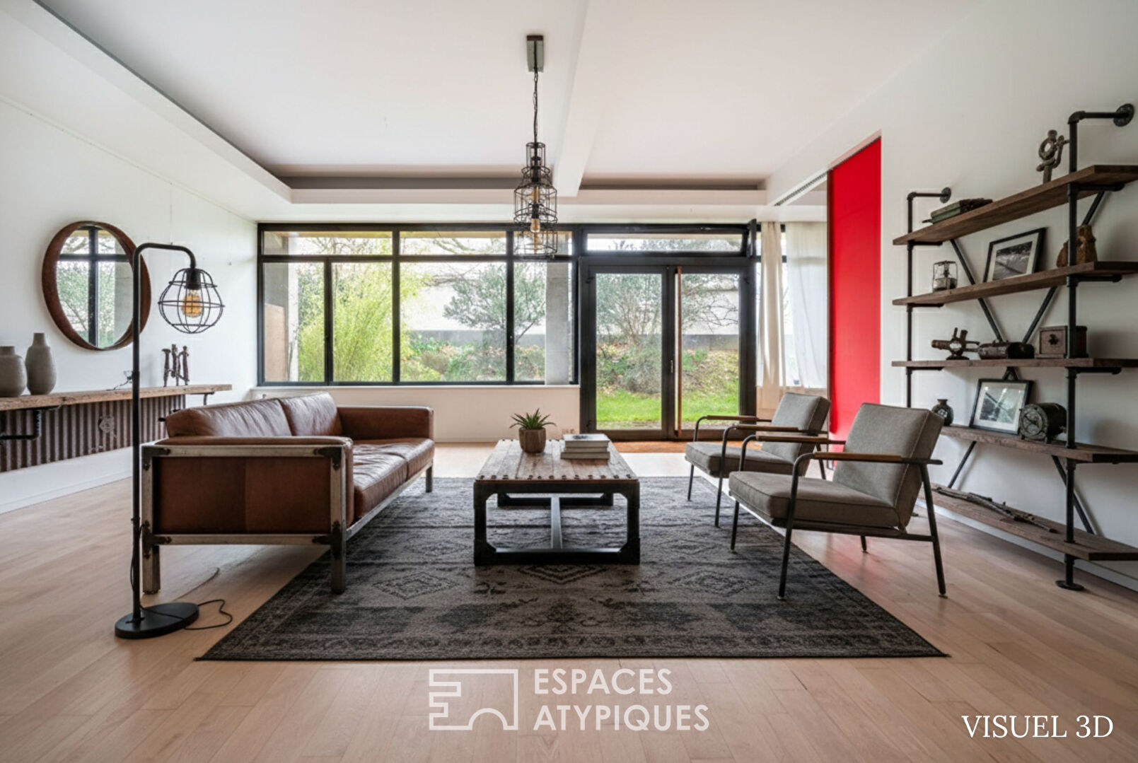 Loft industriel dans une ancienne usine Bertheau