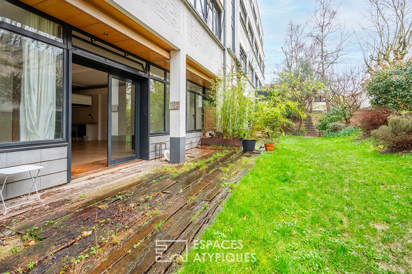 Loft industriel dans une ancienne usine Bertheau
