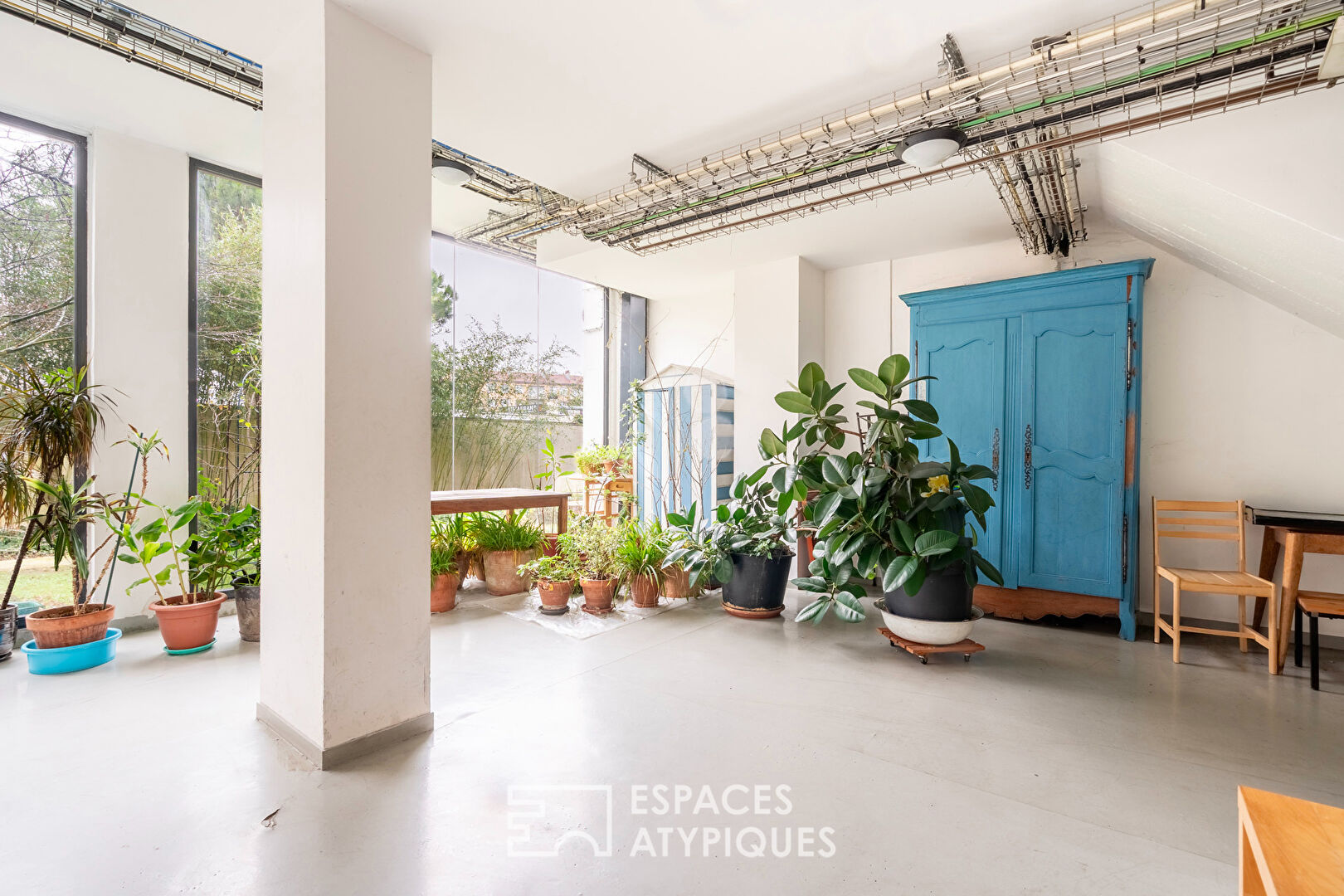 Loft industriel dans une ancienne usine Bertheau