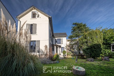 Maison familiale avec jardin arboré