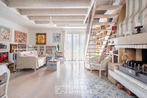 Maison familiale avec piscine intérieure