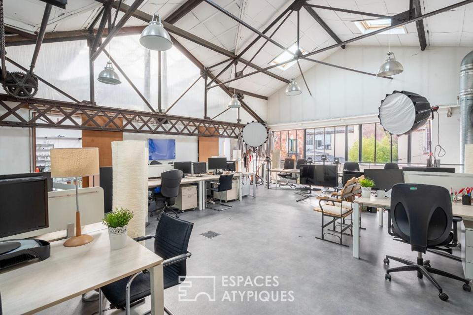 Ensemble immobilier mixte bureaux et habitation