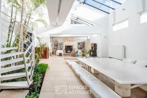 Maison d&rsquo;architecte avec jardin