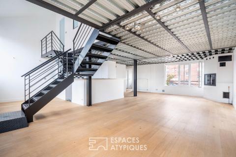 Loft en duplex à l&rsquo;esprit industriel
