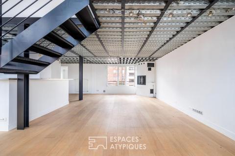 Loft en duplex à l&rsquo;esprit industriel