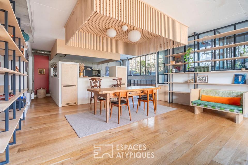 Loft dans une ancienne imprimerie