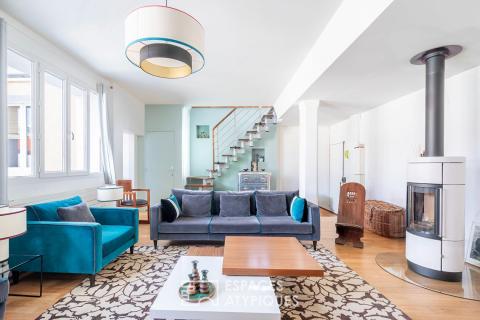 Loft en duplex avec terrasse