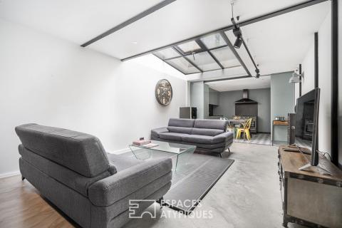 Triplex d&rsquo;architecte avec terrasse en roof-top