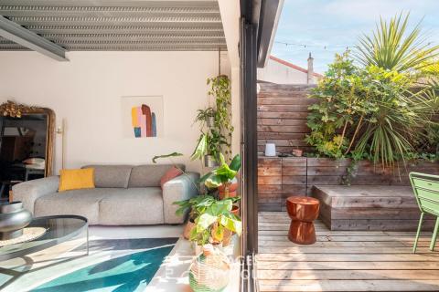 Maison d&rsquo;architecte avec terrasse et rooftop