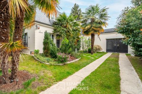 Demeure de style Mansart avec jardin aux accents méditerranéens