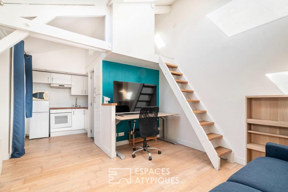 Maisonnette repensée par architecte
