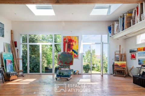 Maison avec jardin et atelier d&rsquo;artiste