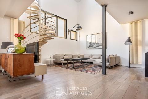 Loft en duplex dans une ancienne usine