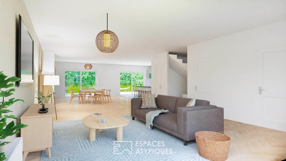 Maison d'architecte à construire