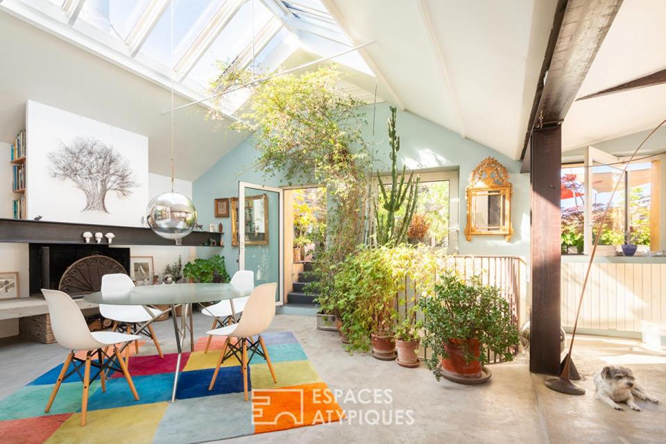 Loft bohème en duplex avec terrasse