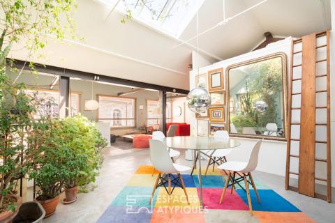Loft bohème en duplex avec terrasse