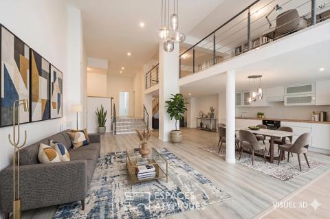 Appartement type Loft aux lignes contemporaines