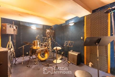 Studio d&rsquo;enregistrement et appartement à repenser