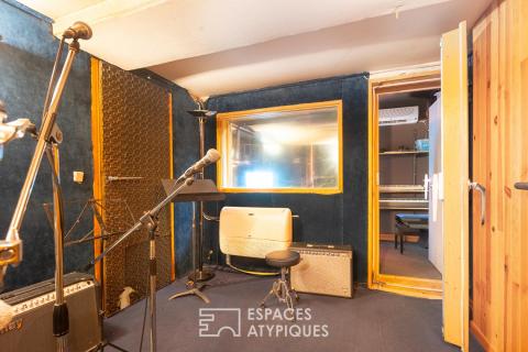Studio d&rsquo;enregistrement et appartement à repenser