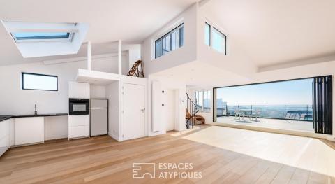 Duplex avec terrasses et rooftop